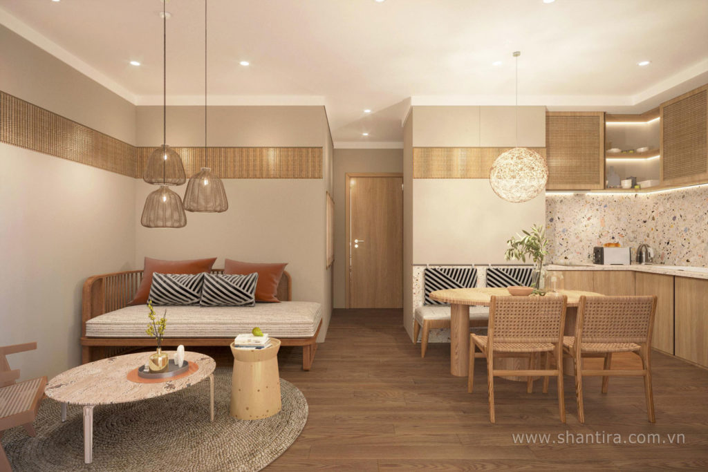 phoi canh noi that can ho shantira luxury condo